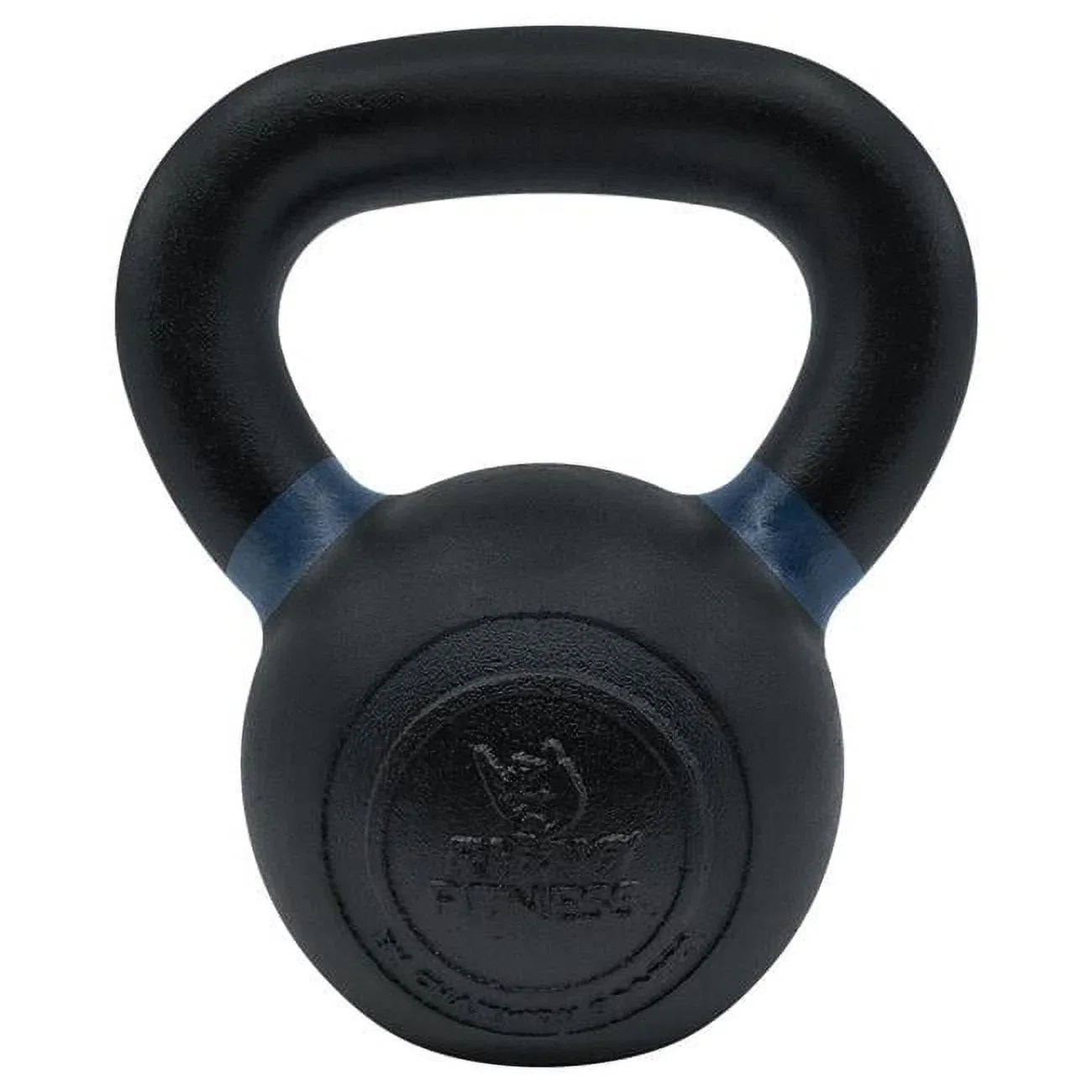 Champion Sizeports PCK25 7 x 5 x 8 in. 25 lbs Iron Kettlebell with Dark Blue Handles