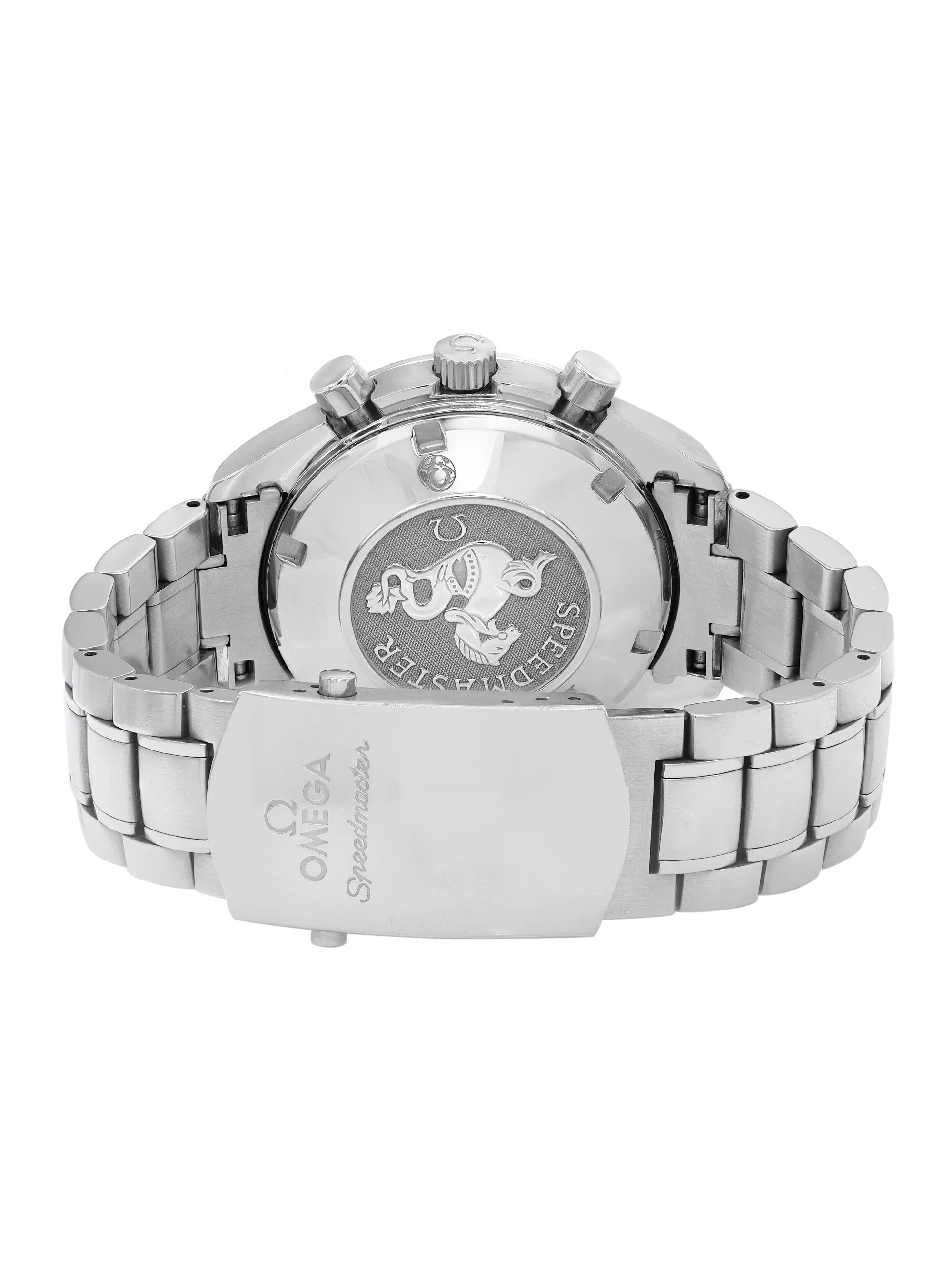 Omega Sizepeedmaster 40mm Sizeteel Black Panda Dial Automatic Mens Watch 3210.51.00