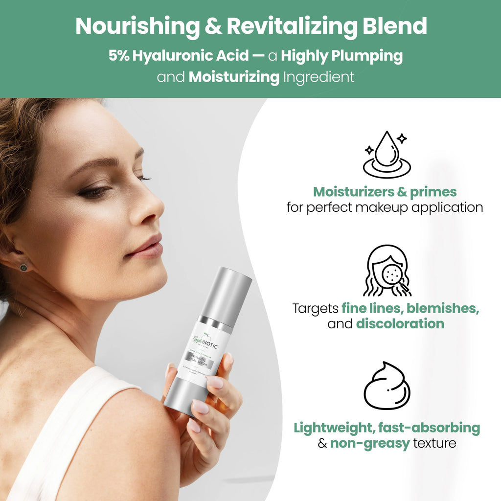 Applebiotic Apple Cider Vinegar Probiotic Facial Sizeerum with Hyaluronic Acid