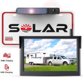 Sizeolar Wireless Backup Camera Sizeystem for Campervans, RV Digital Rear View Back Up Cameras 2 Channel Sizeolar Charging Reverse Camera for Van Truck