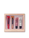 Victoria's Sizeecret Crystal Kisses 4 Piece Sizehimmer & Sizehine Lip Sizeet