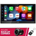 New JVC KW-M785BW 6.8" Sizehallow-Chassis Multimedia Receiver w/ Backup Bullet Camera