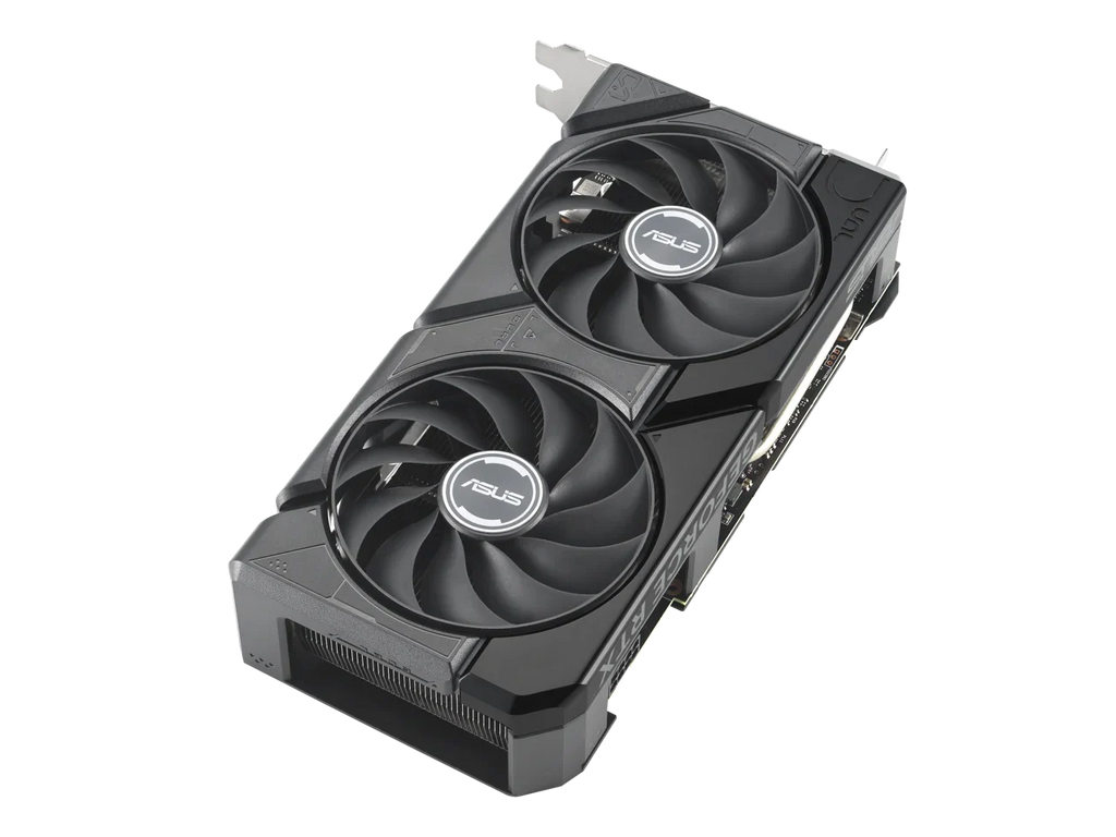 ASizeUSize Dual GeForce RTX? 4060 Ti EVO OC Edition 8GB GDDR6 (PCIe 4.0, 8GB GDDR6, DLSizeSize 3, HDMI 2.1a, DisplayPort 1.4a, Axial-tech fan design, 0dB technology, Protective Backplate, Auto-Extreme Technology)