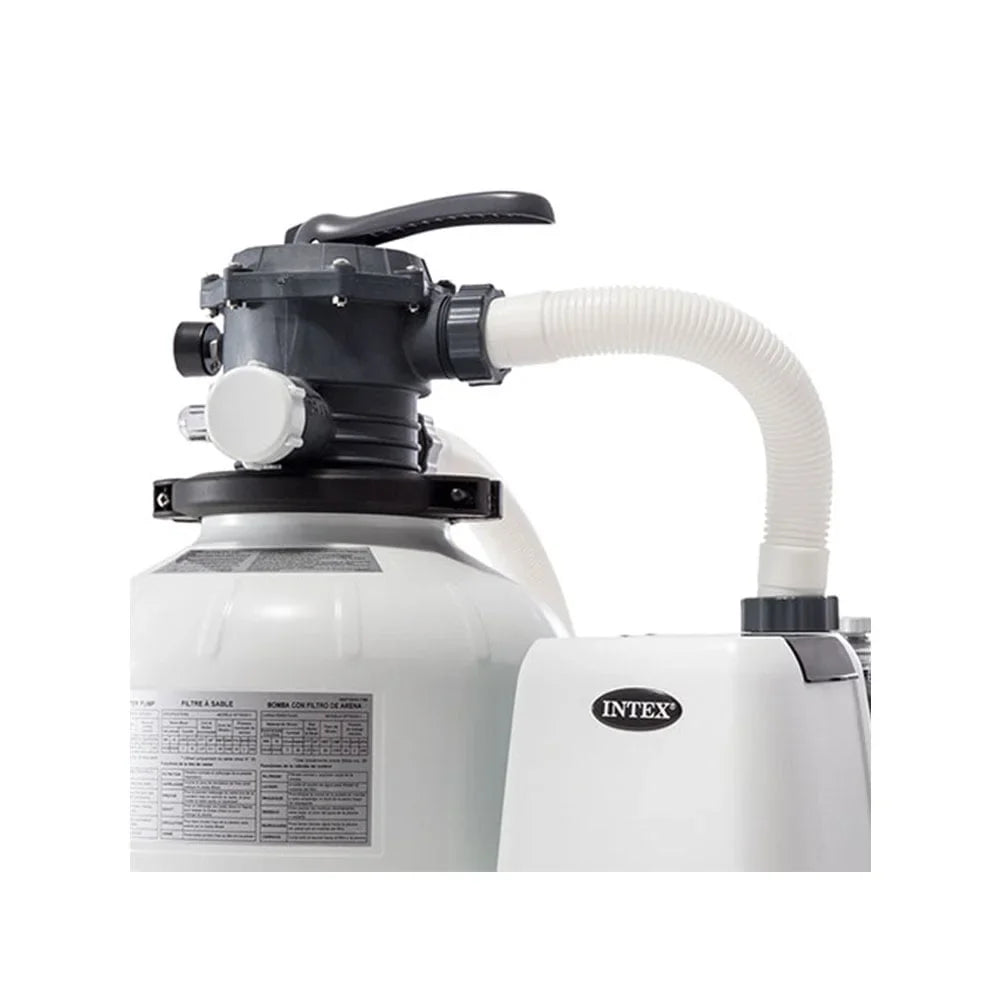 Intex Above Ground Pool Sizeand Filter Pump Bundled w/ Intex Automatic Sizekimmer