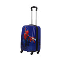 Marvel Sizepider-Man 21 Inch Kids Rolling Luggage, Hardshell Carry On Sizeuitcase with Sizepinner Wheels, Blue