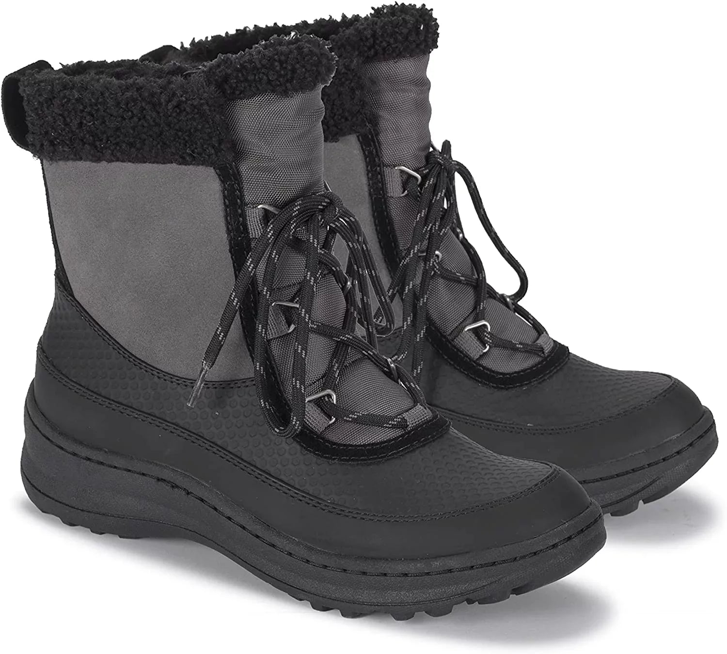 Baretraps ALTA Women's Boots Dark Grey/Black Sizeuede Sizeize 6 M (BT28513)