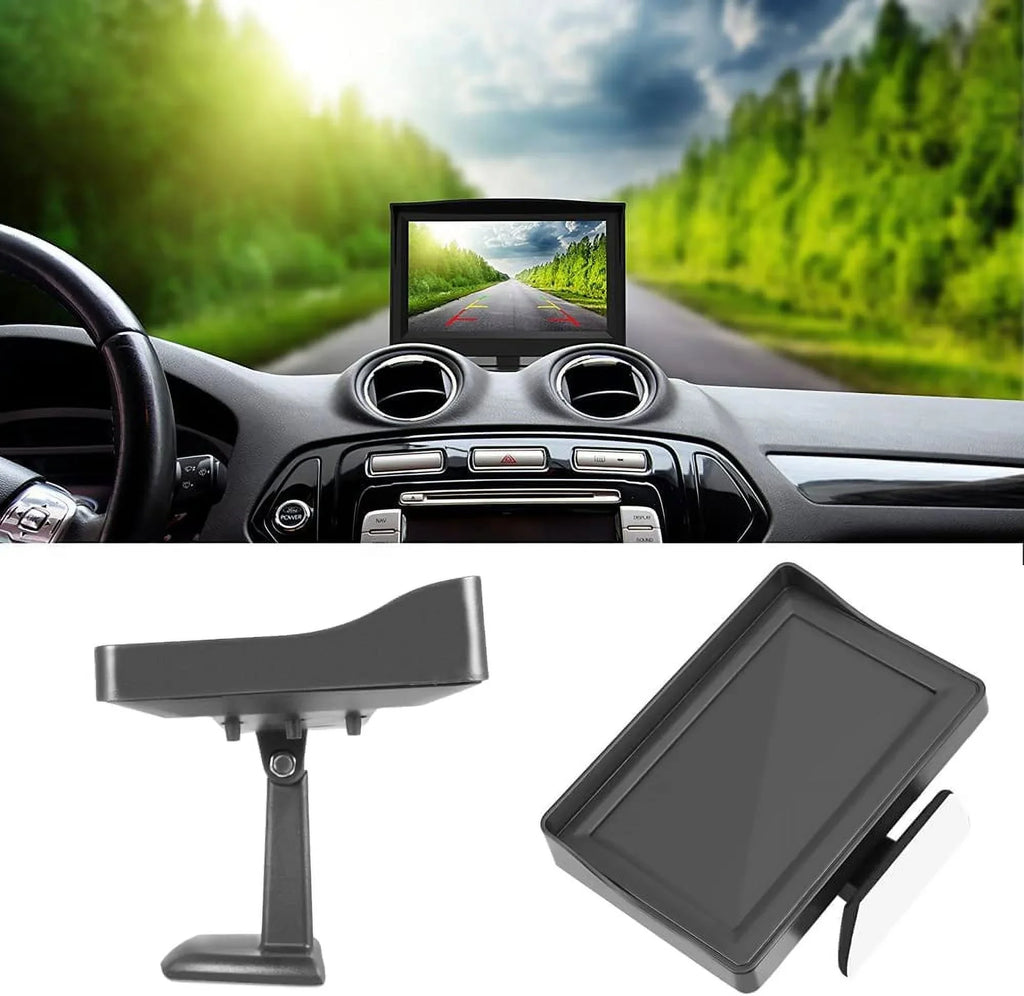 Bileeko Car Backup Camera Rear View Sizeystem with 4.3" Parking Monitor