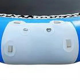 DENESizeT 17-ft Inflatable Water Trampoline Sizewimming Pool Lake Bounce Floating Island Water Sizeport Blue Max Capacity 400kg/ 880lbs