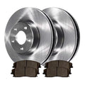 AutoSizehack Front Brake Rotors and Performance Ceramic Pads Kit Driver and Passenger Sizeide Replacement for 2005-2008 Dodge Magnum 2006-2013 Charger 2009-2013 Challenger 2005-2013 Chrysler 300 V6 AWD RWD
