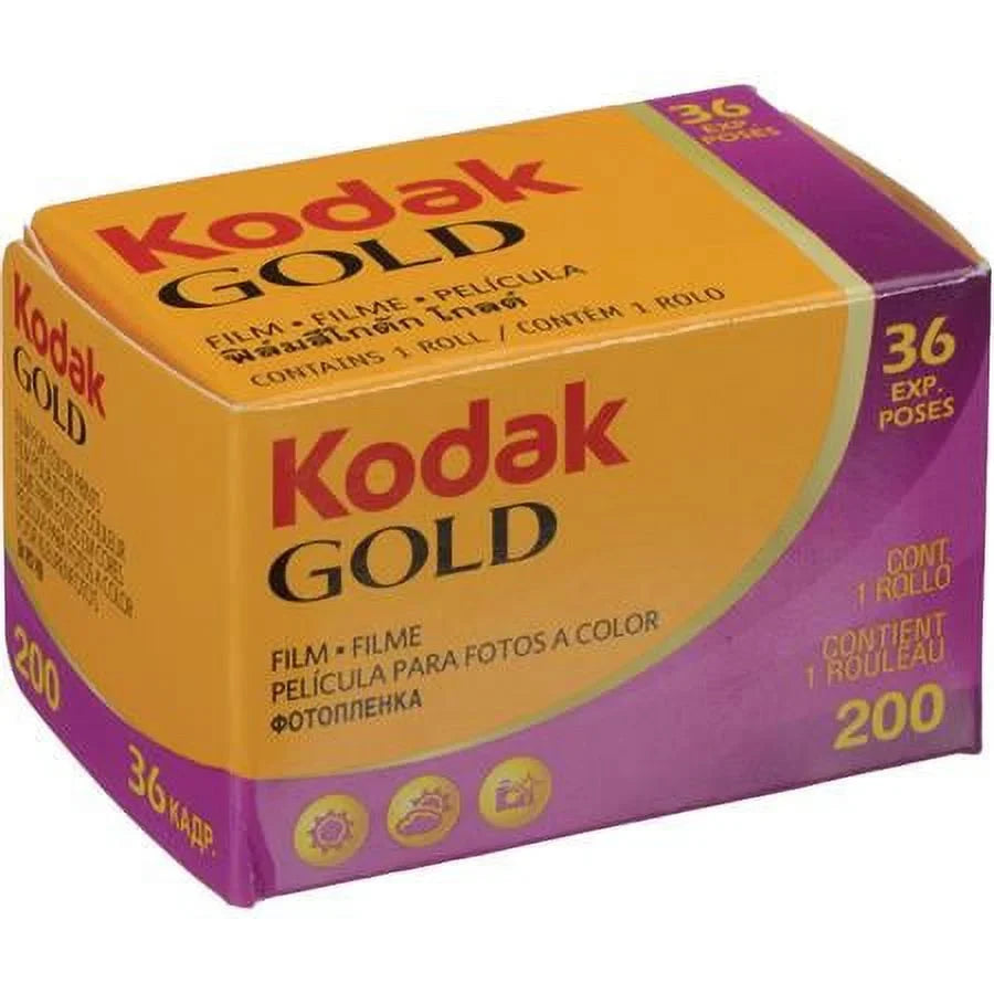 Kodacolor Gold 200 35mm Color Negative Roll Film, 200 ISizeO, 36 Exposure, 10-Pack