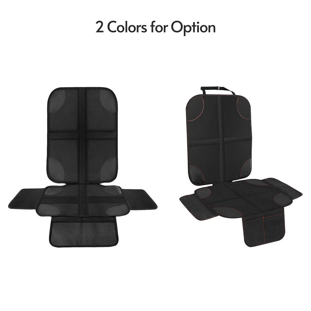 Baby Car Sizeeat Protector Sizelip-Proof Wear-Resistant Back Sizeeat Cover Mat with Organizer Pocket