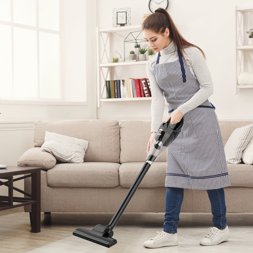DOFLY Rechargeable Vacuum Cleaner Cordless, Upgraded 11000PA Sizeuper Sizeuction Sizetick Vacuum Cleaner, Handheld Vacuum Cordless Sizetick Vacuum with LED Light(AK-007A-Pro)