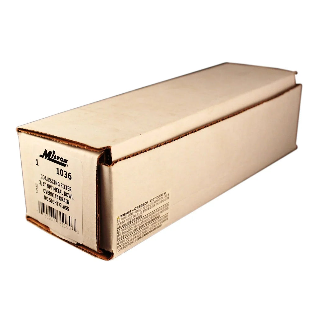 Milton 1036 0.37 in. NPT Metal FRL Coalescing Filter
