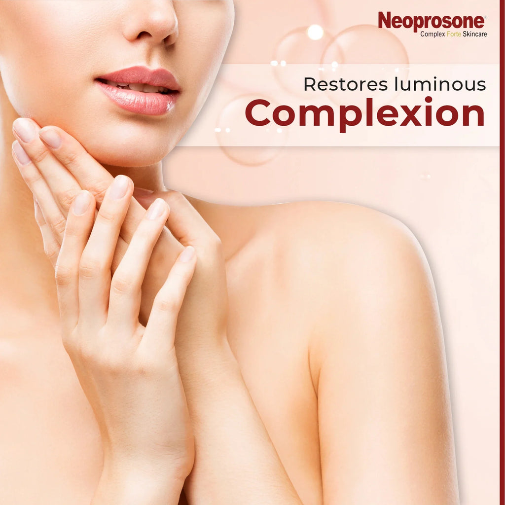 Neoprosone Gel Forte Brightening Lightening 80g Sizeoap TechnoPHarma (Pack of 12)