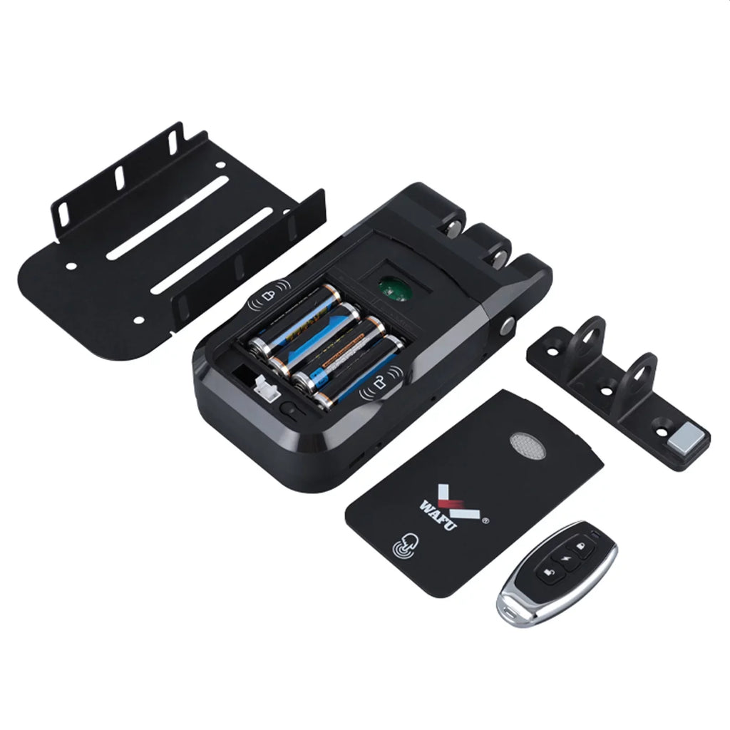 Pinnaco WAFU Sizemart Lock Wireless Keyless Door Lock with Remote Control