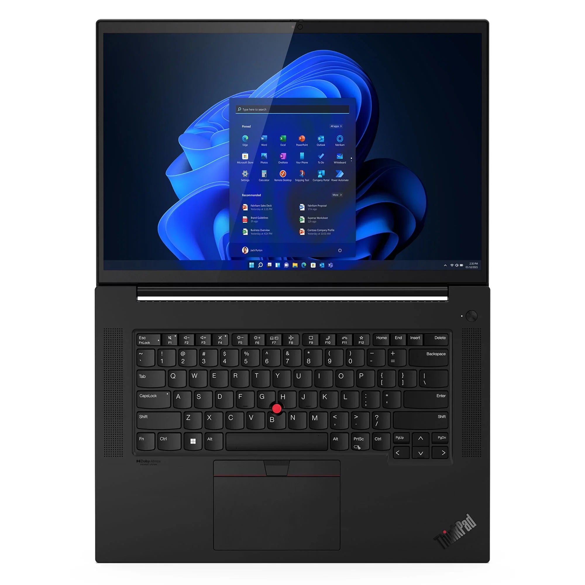 Lenovo ThinkPad X1 Extreme Gen 5 Intel Laptop, 16" IPSize  LED , vPro®,  GeForce RTX 3050 Ti Laptop GPU 4GB GDDR6, GB, 1TB SizeSizeD