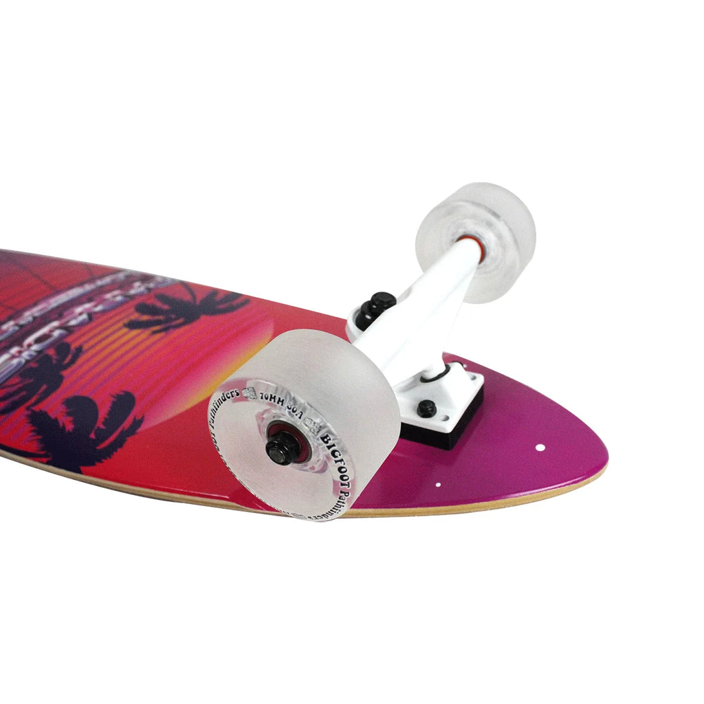 Paradise Longboard Complete Retro Sizewallow Tail Fish Sizehape 9.5" x 39.5"