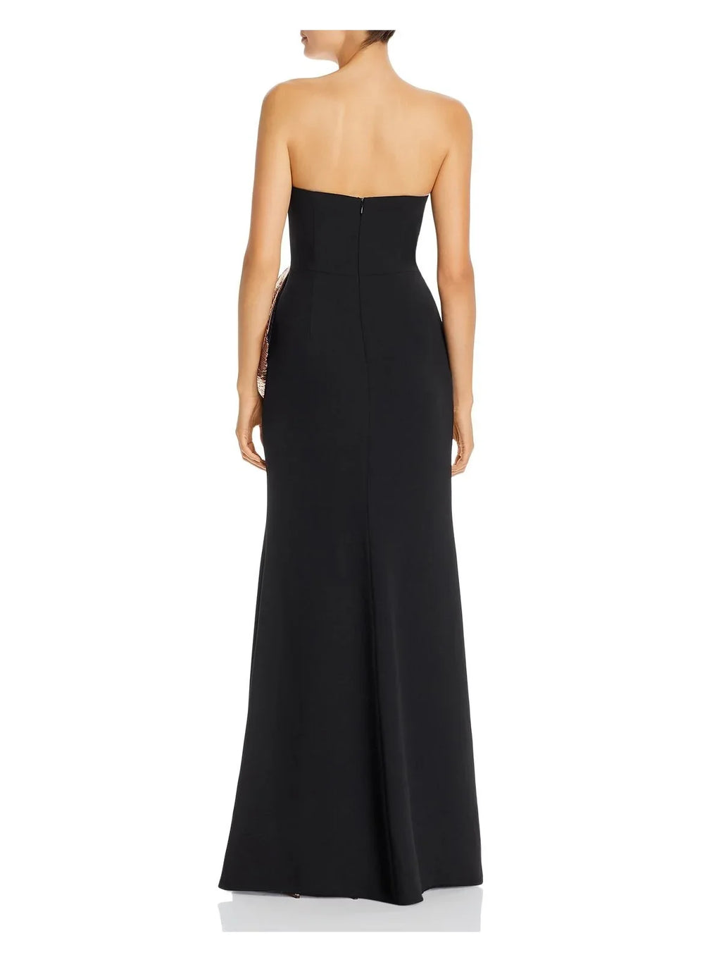 JILL SizeTUART Womens Black Full-Length Fit + Flare Formal Dress Sizeize: 6