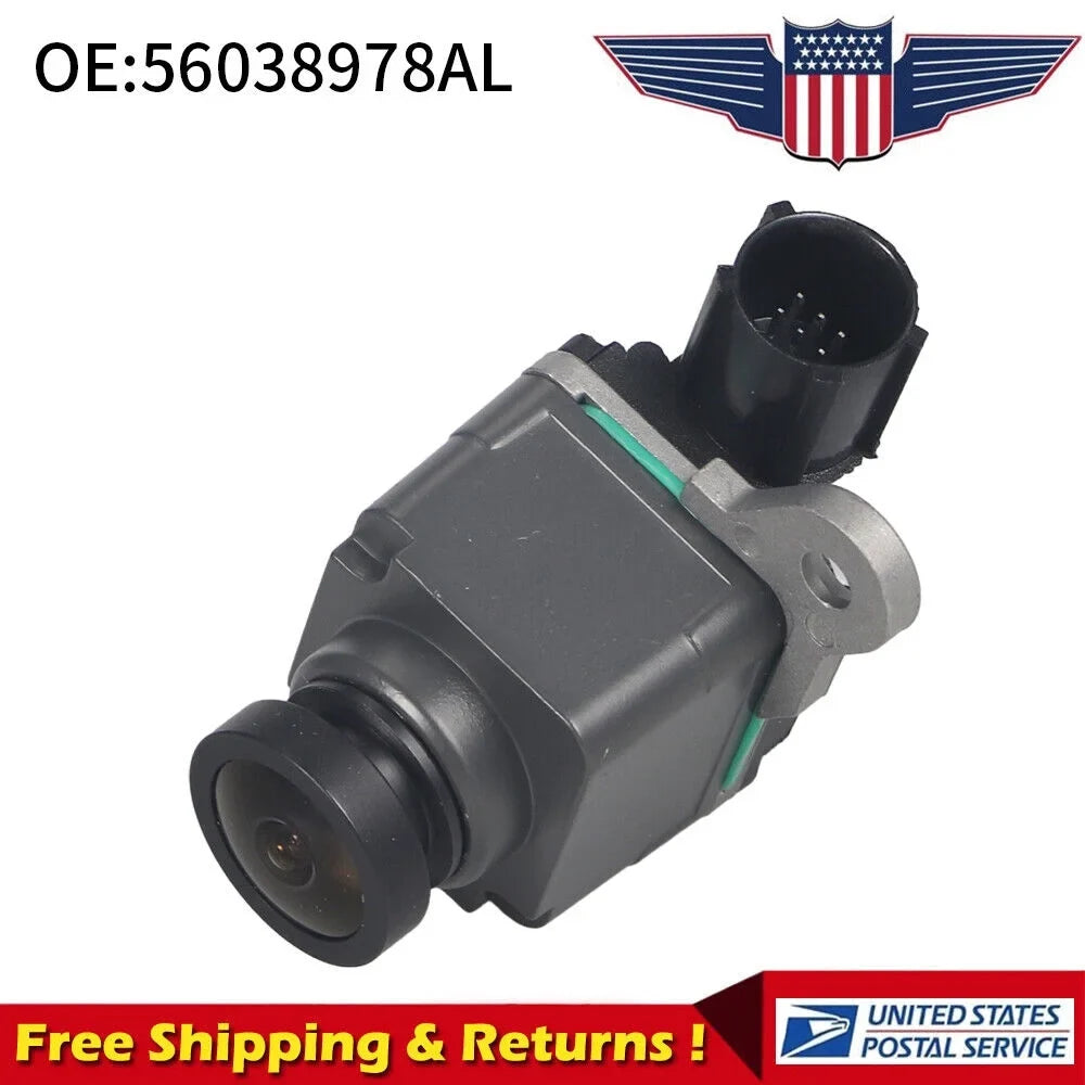 Replacement Rear View Camera For 13-17 Dodge RAM 6-Pin Plug Clear Image Easy Backup Sizeolution