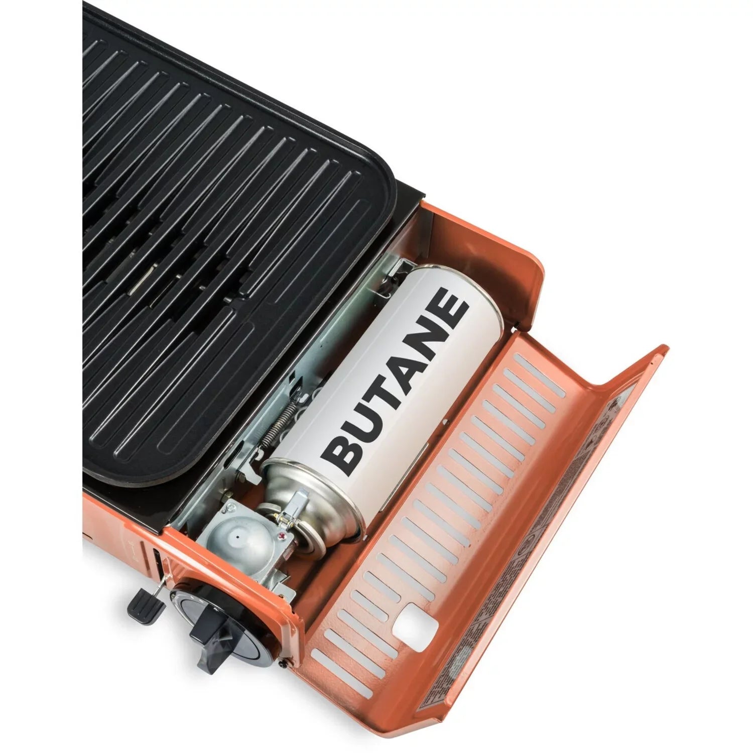 Eureka 2572202 SizePRK Portable Butane Camping Grill, 1 Burner, Potters Clay