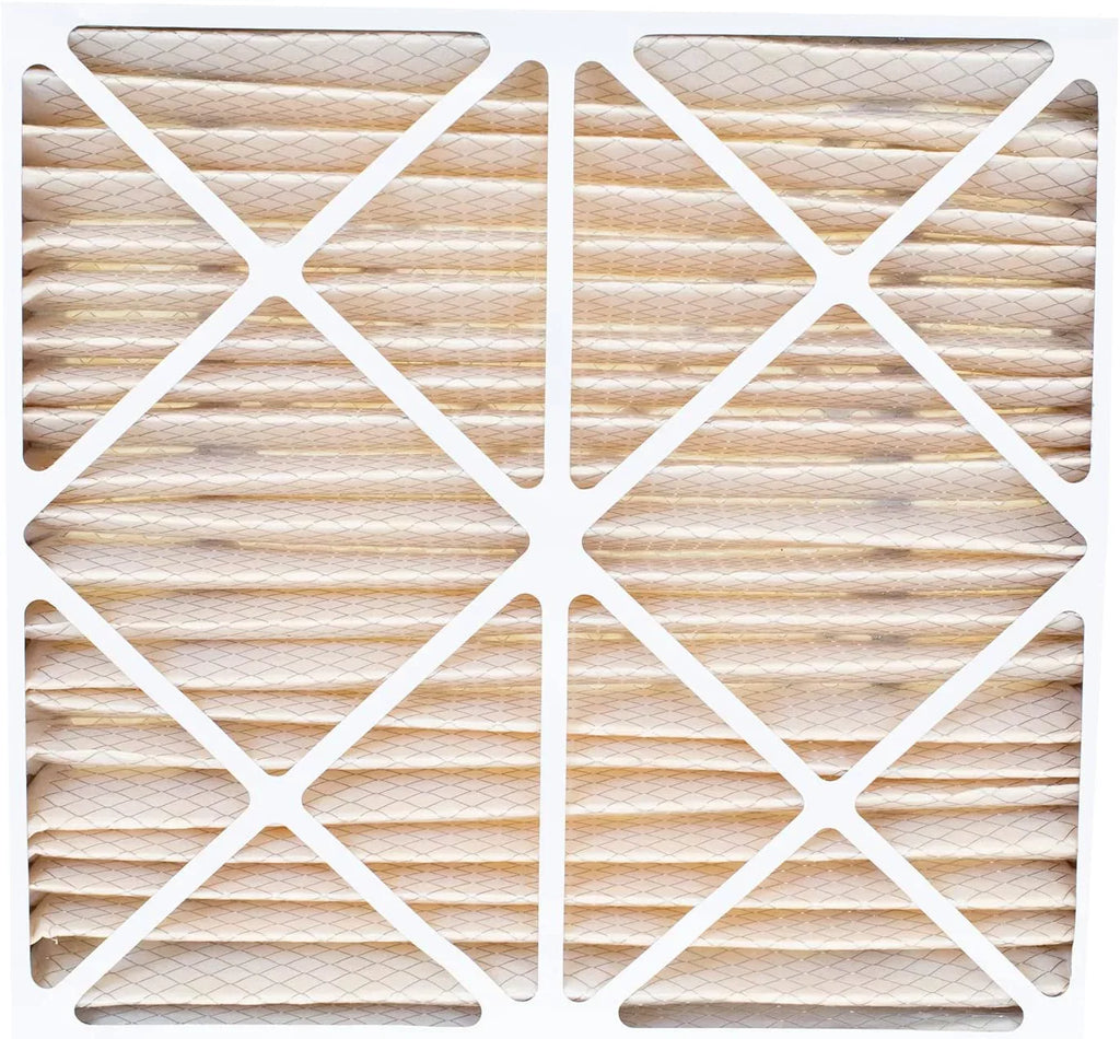 Filterbuy 24x25x5 MERV 11 Pleated HVAC AC Furnace Air Filters for Carrier FILXXCAR0024 (2-Pack)