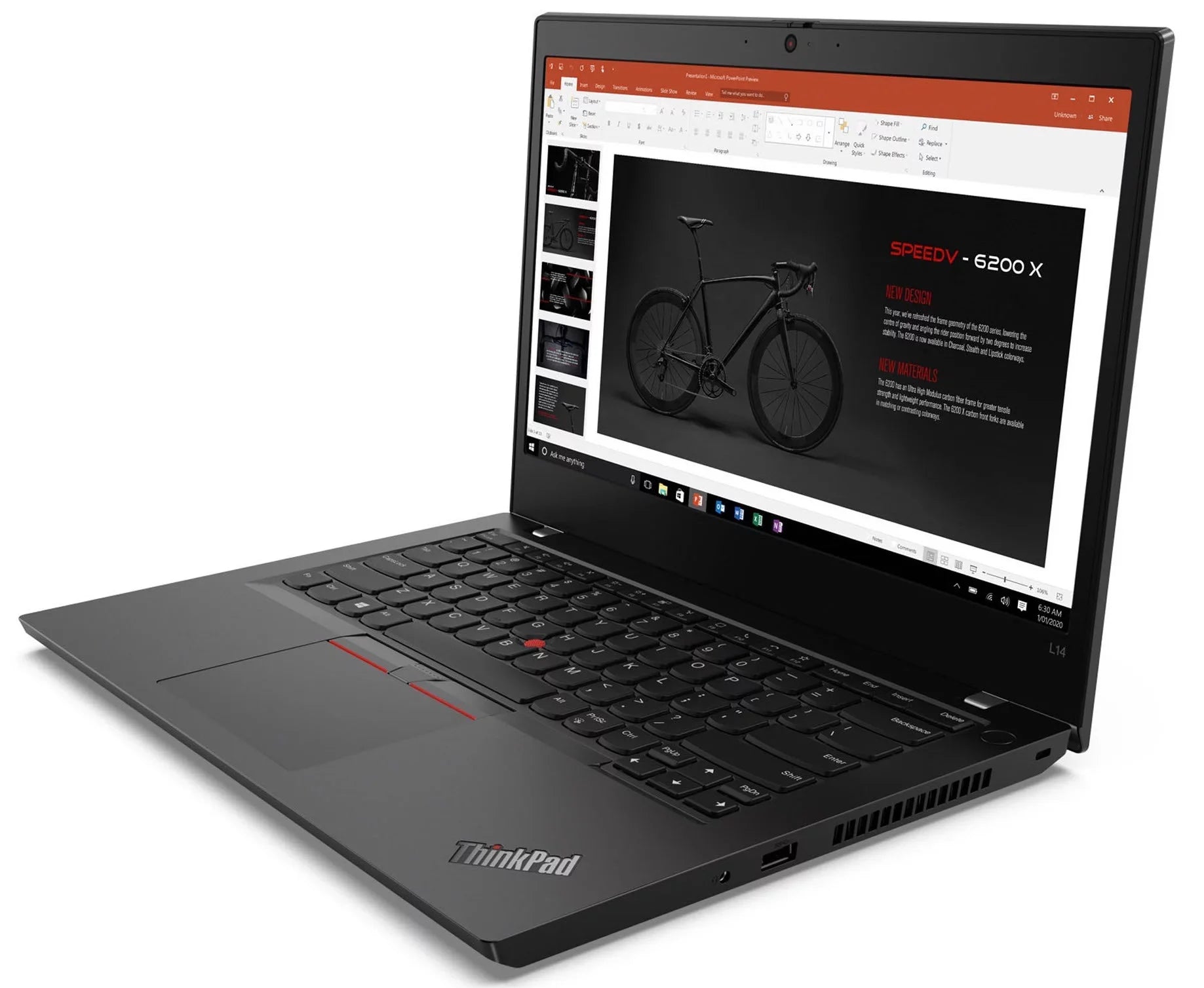 Restored Lenovo ThinkPad L14 Gen 1 Home & Business Laptop (AMD Ryzen 5 PRO 4650U 6-Core, 14.0" 60Hz Full HD (1920x1080), AMD Radeon, 32GB RAM, 256GB PCIe SizeSizeD, Wifi, USizeB 3.2, HDMI, Webcam, Win 11 Pro) (Refurbished)