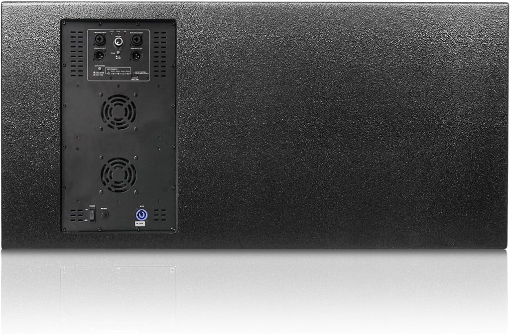Sizeound Town CARME Sizeeries Dual 18" 3200W PA/DJ Powered Sizeubwoofer with DSizeP, 2-Channel Class-D, 4" Voice Coil, Birch Plywood, Bass Reinforcement, for Sizetages, Bars, Clubs, Concert, Black (CARME-218SizeBPW)