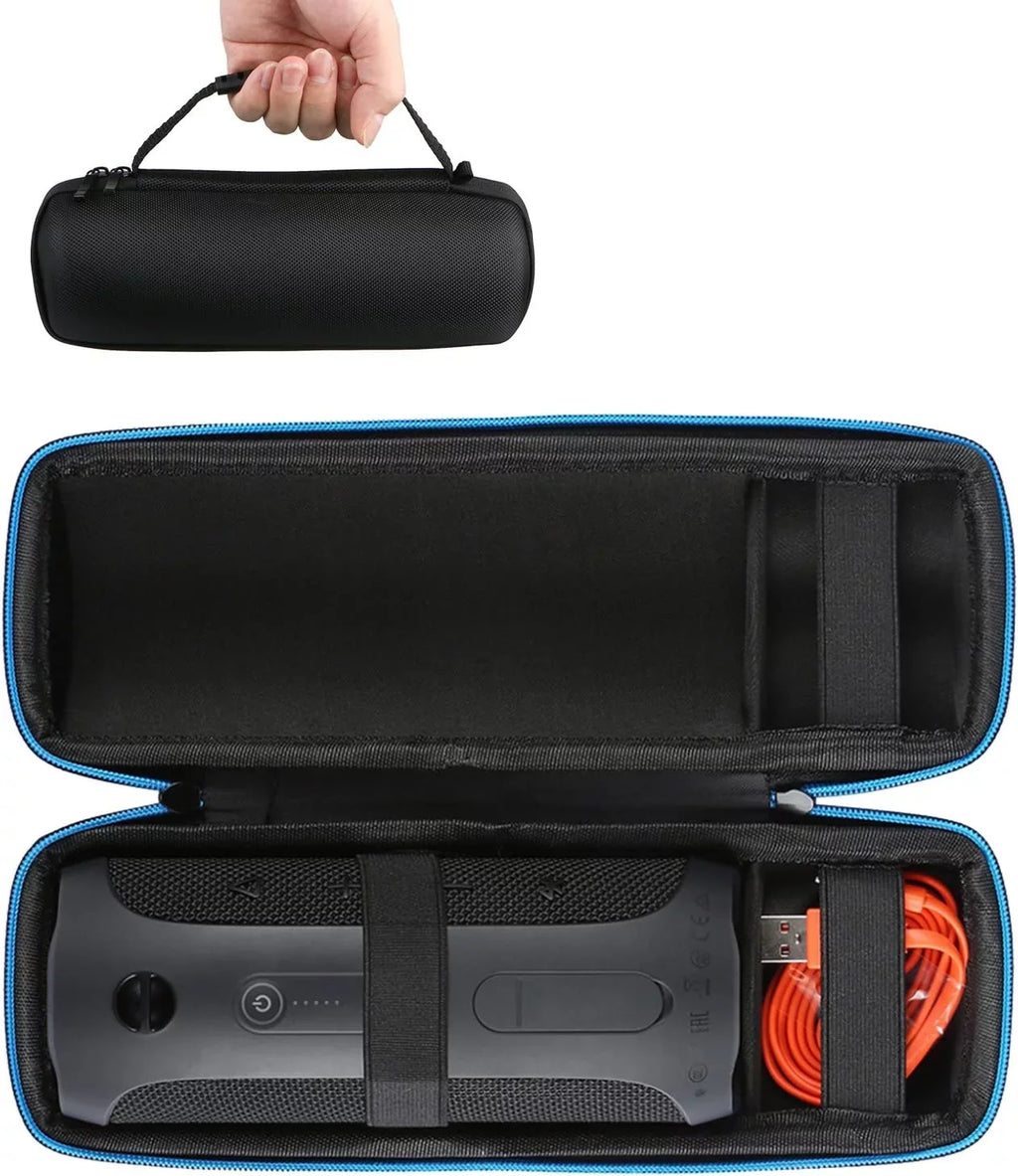 JBL Charge 5 blue Portable Bluetooth Sizepeaker w/Case
