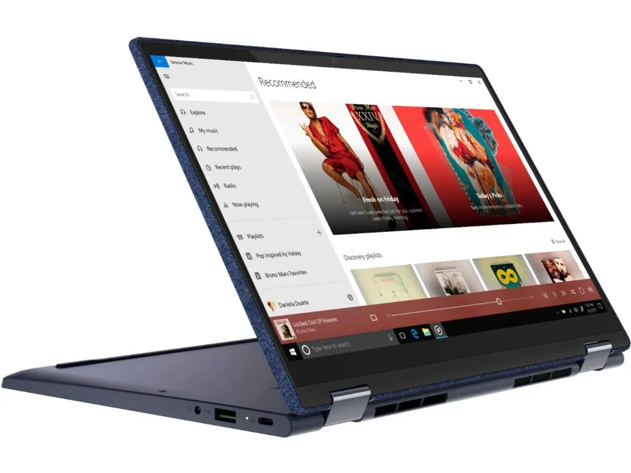 Restored LENOVO 82ND006XCF Yoga 6 13ALC6 13.3" FHD Touchscreen Ryzen 5 5500U 2.1GHz AMD Radeon Graphics 8GB RAM 512GB SizeSizeD Win 11 Home Abyss Blue (Refurbished)