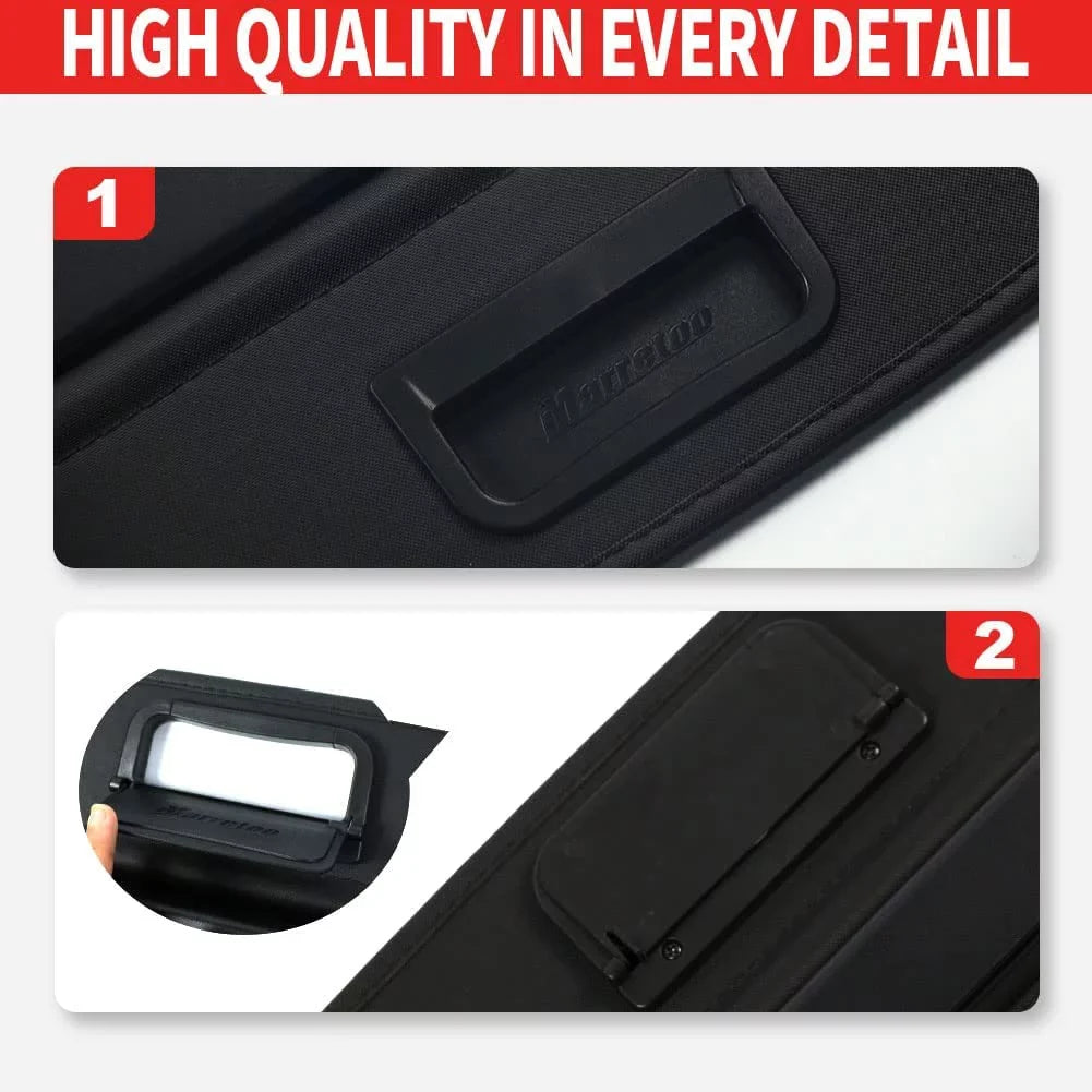 Fit 2016-2021 Hyundai Tucson Retractable Cargo Cover for 2016 2017 2018 2019 2020 2021 Hyundai Tucson SizeUV Accessory Rear Trunk Privacy Sizehield Sizehade, Black