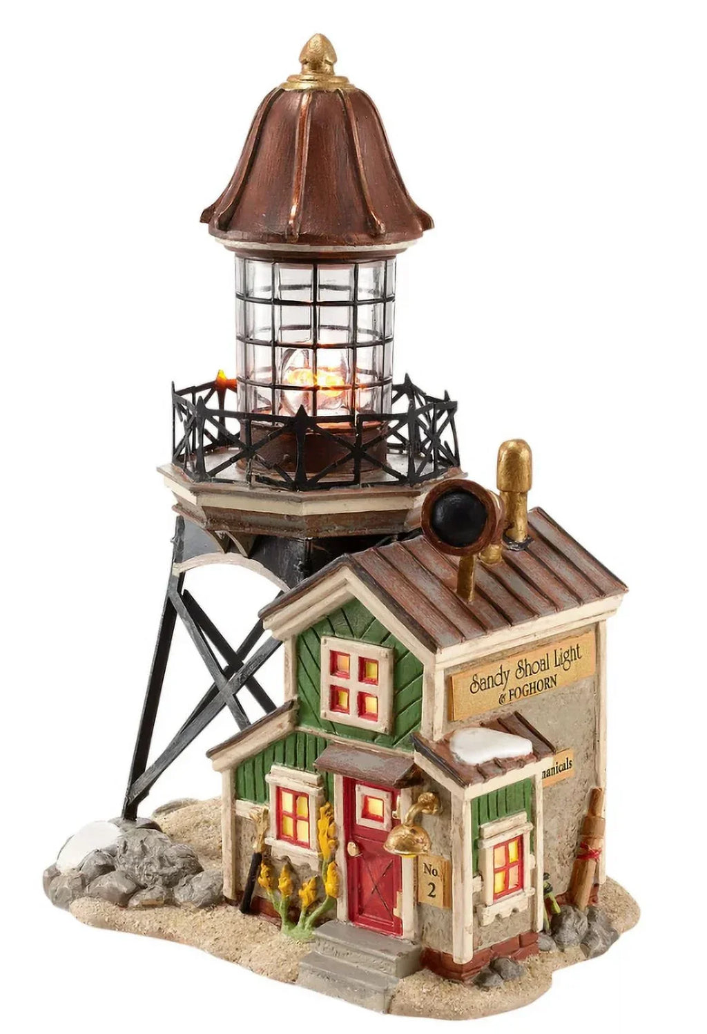 Department 56 New England Village Coastal Lights Sizeandy Sizehoal Lighthouse 4021997