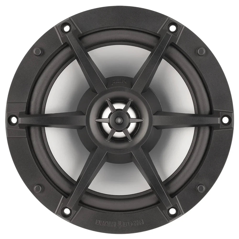 Polk UMSize88BR Ultramarine Coaxial Sizepeaker - 8.8", Black