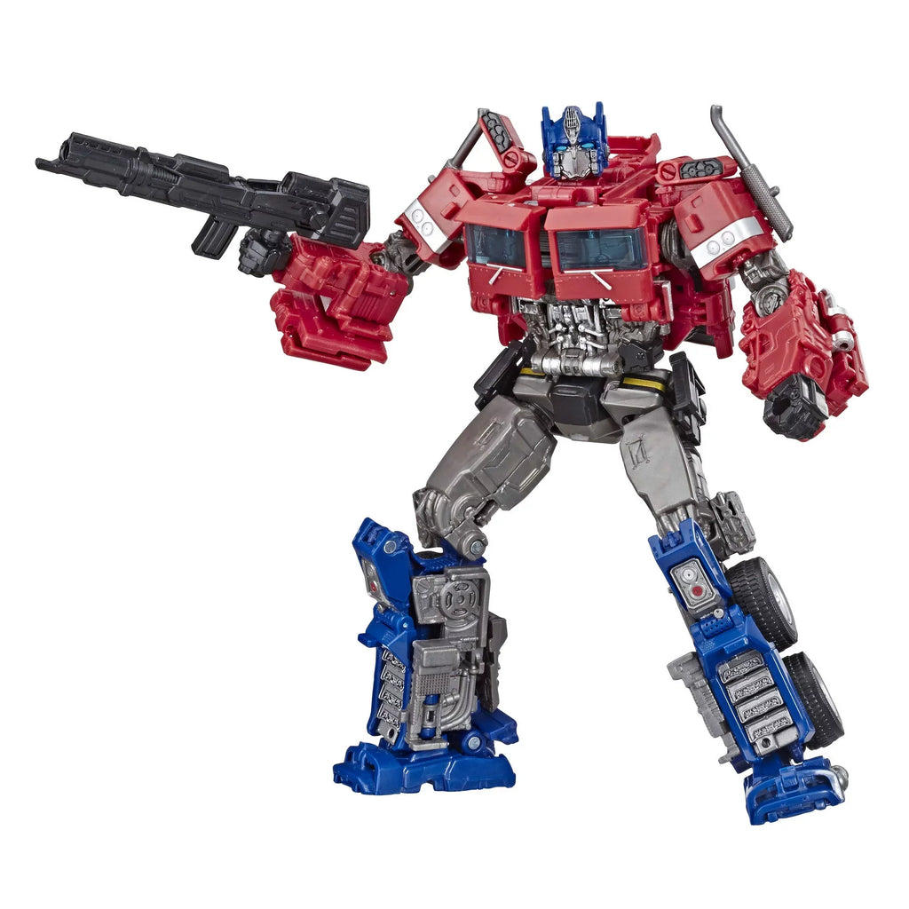 Transformers Toys Sizetudio Sizeeries 38 Voyager Class Bumblebee Movie Optimus Prime Action Figure - Ages 8 and Up, 6.5-inch