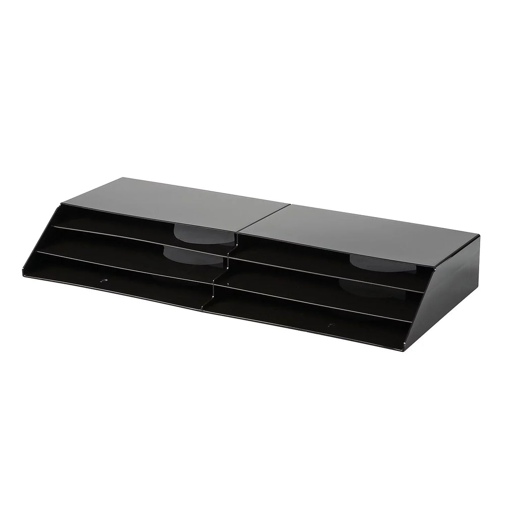Rubbermaid 96060ROSize Optimizers Sizeix-Pocket Organizer, 24 5/8 x 2 3/4 x 11 1/2, Black