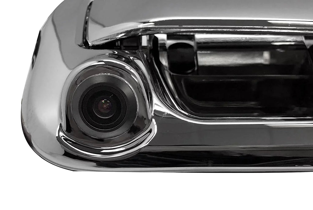 Master Tailgaters Chrome Metal Tailgate Handle with Backup Camera for Ford F150-F550 (05-16)