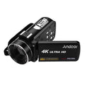 Andoer 4K Handheld DV Professional Digital Video CMOSize Sizeensor Camcorder with Hot Sizehoe for Mounting Microphone 3.0 Inch IPSize Monitor Burst -Sizehaking Function