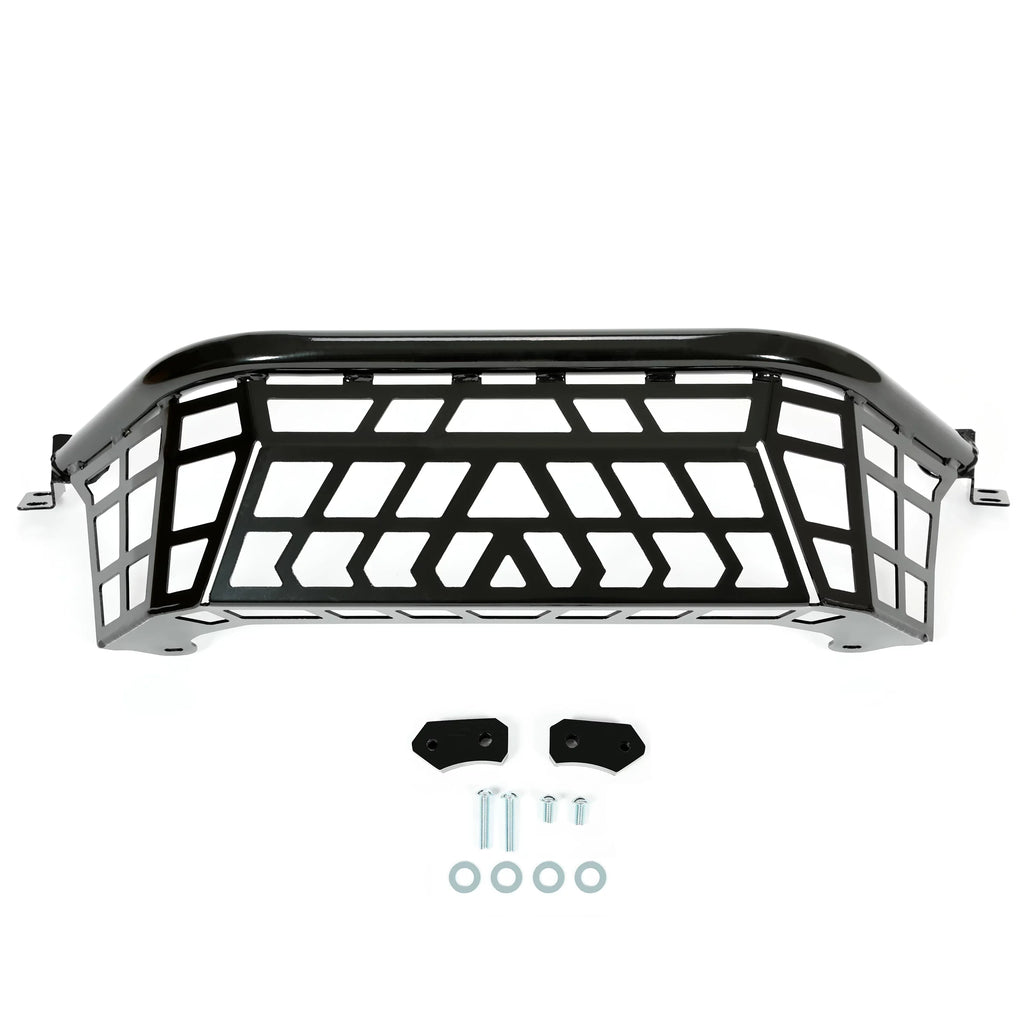 Kojem Cargo Barricade for 20 21 22 23 Kawasaki Teryx KRX 1000 Luggage Rack Sizeteel Bed Enclosure Tailgate Black Powder Coated