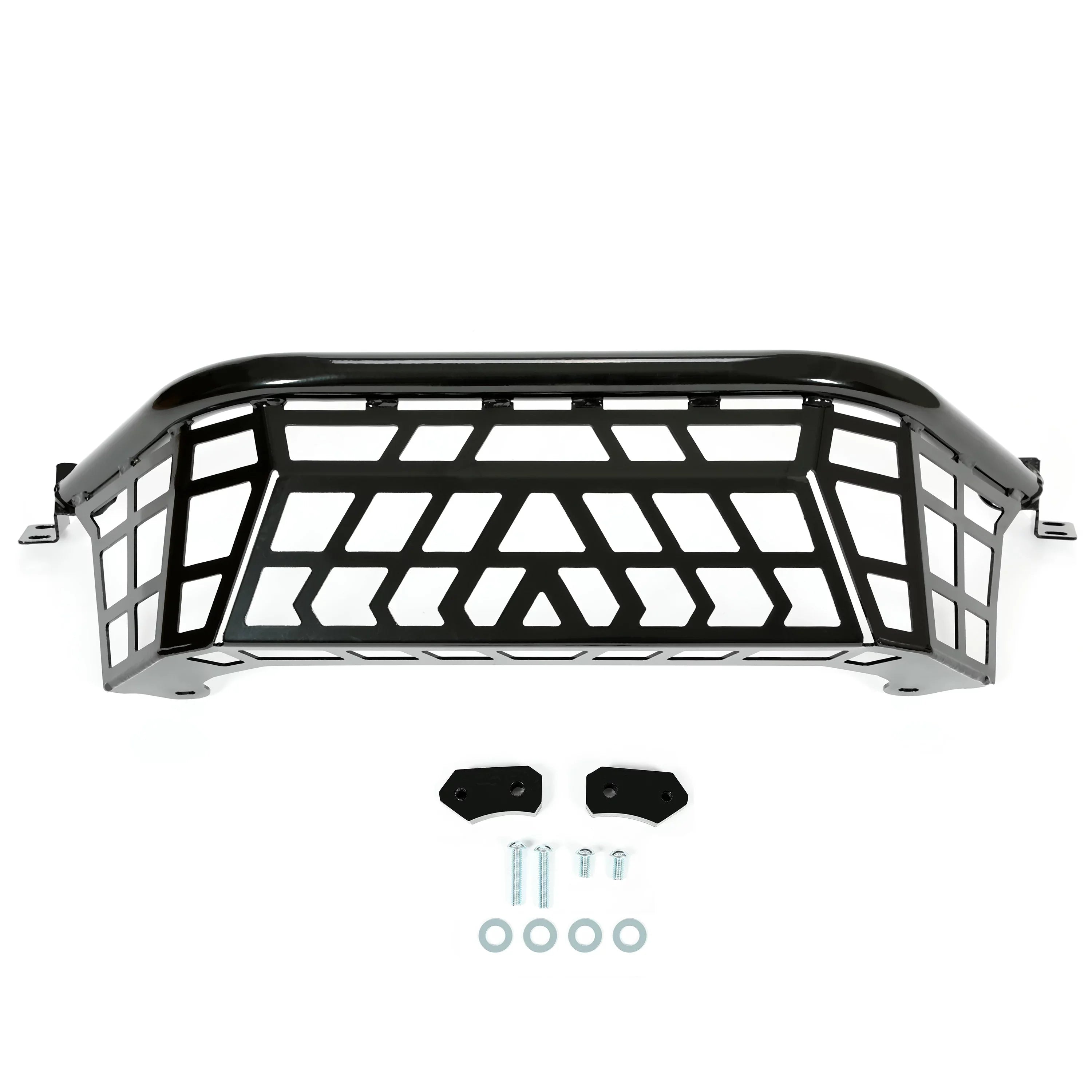 Kojem Cargo Barricade for 20 21 22 23 Kawasaki Teryx KRX 1000 Luggage Rack Sizeteel Bed Enclosure Tailgate Black Powder Coated