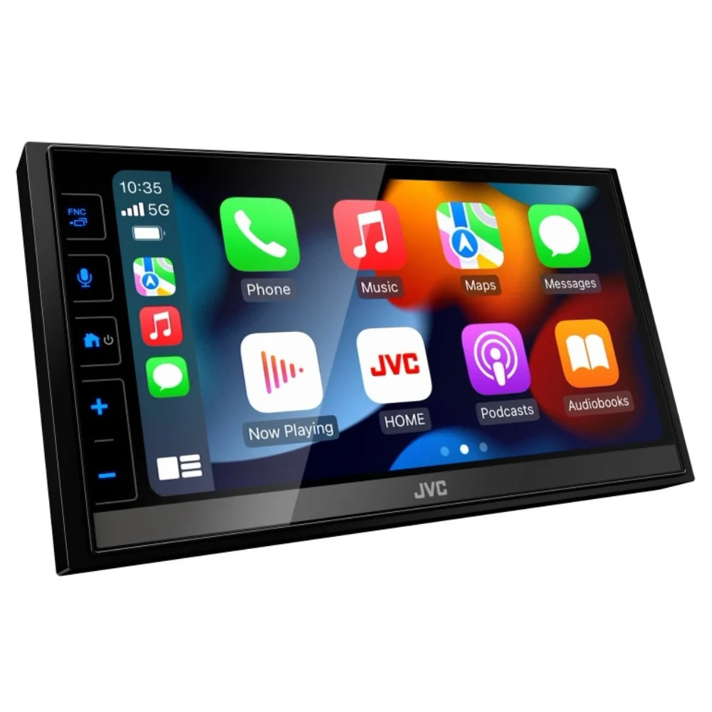 New JVC KW-M785BW 6.8" Sizehallow-Chassis Multimedia Receiver w/ Backup Bullet Camera