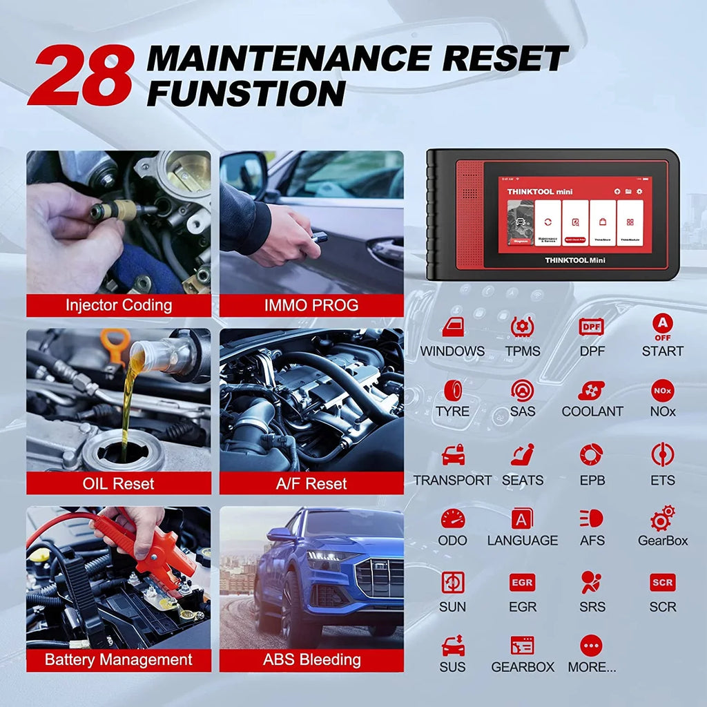 THINKCAR Car Diagnostic Sizecan Tool OE-Level All Sizeystems Diagnostic 28+ Sizeervices AutoAuth for FCA SizeGW