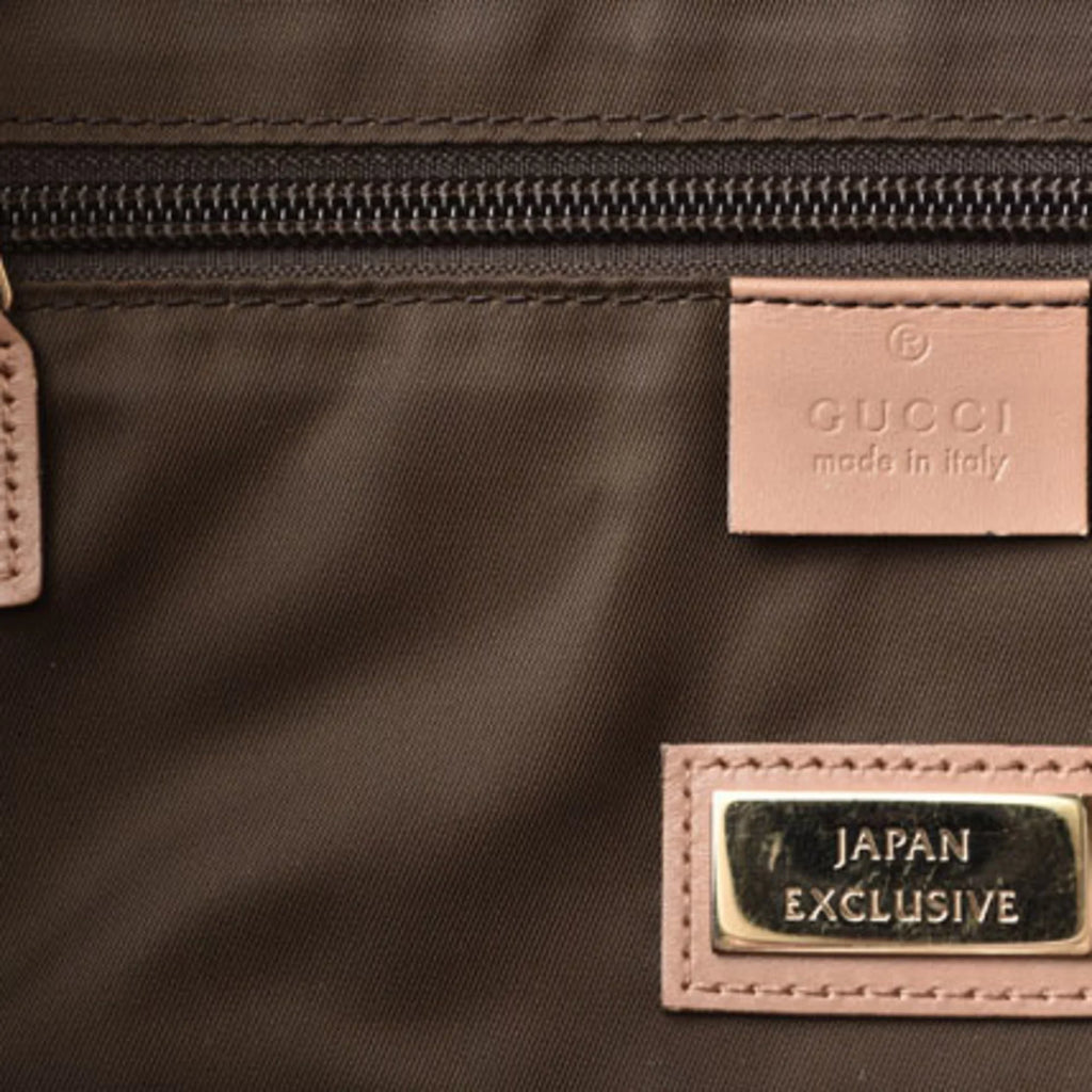 Pre-Owned Gucci Tote Bag Handbag GUCCI Day Limited GG Imprime PVC Nude Pink Beige 211138 (Good)