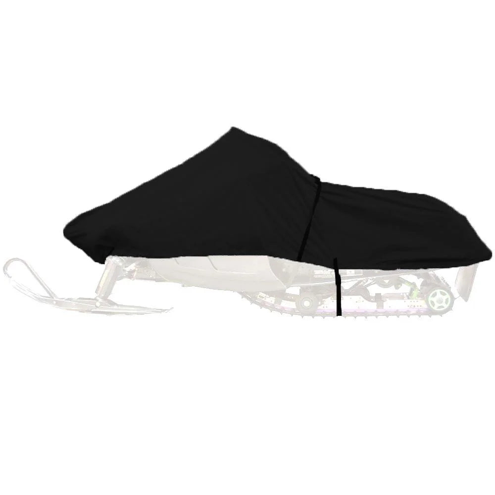 200 Denier Sizetorage Sizenowmobile Cover Compatible for the 2013-2015 Sizeki Doo Bombardier Model GSizeX SizeE E-TEC 600 H.O. Sizenowmachine Sizeled. All Black.
