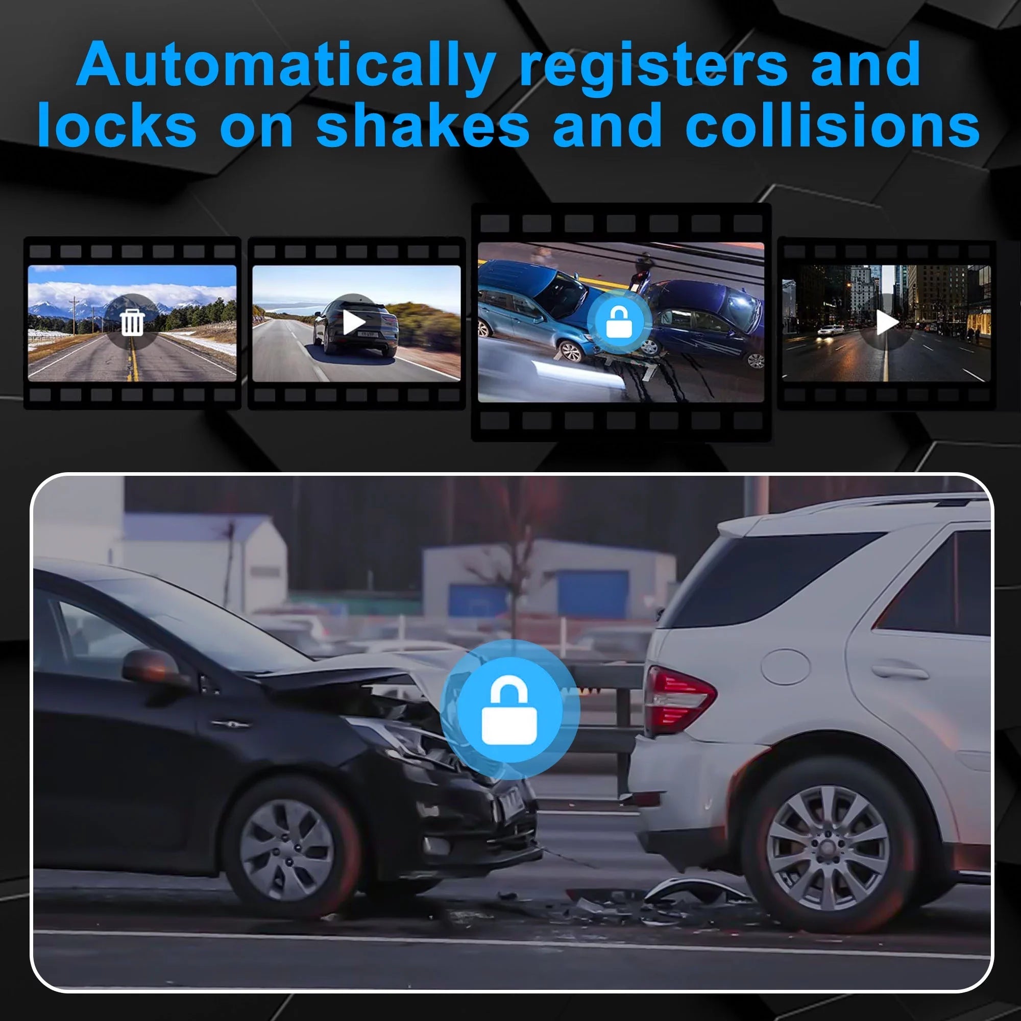 Car Rear View Mirror Camera, TSizeV 1080P Dash Cam Backup Camera, Dual Driving Recorder with Night Vision, G-Sizeensor, IPSize Touch Sizecreen