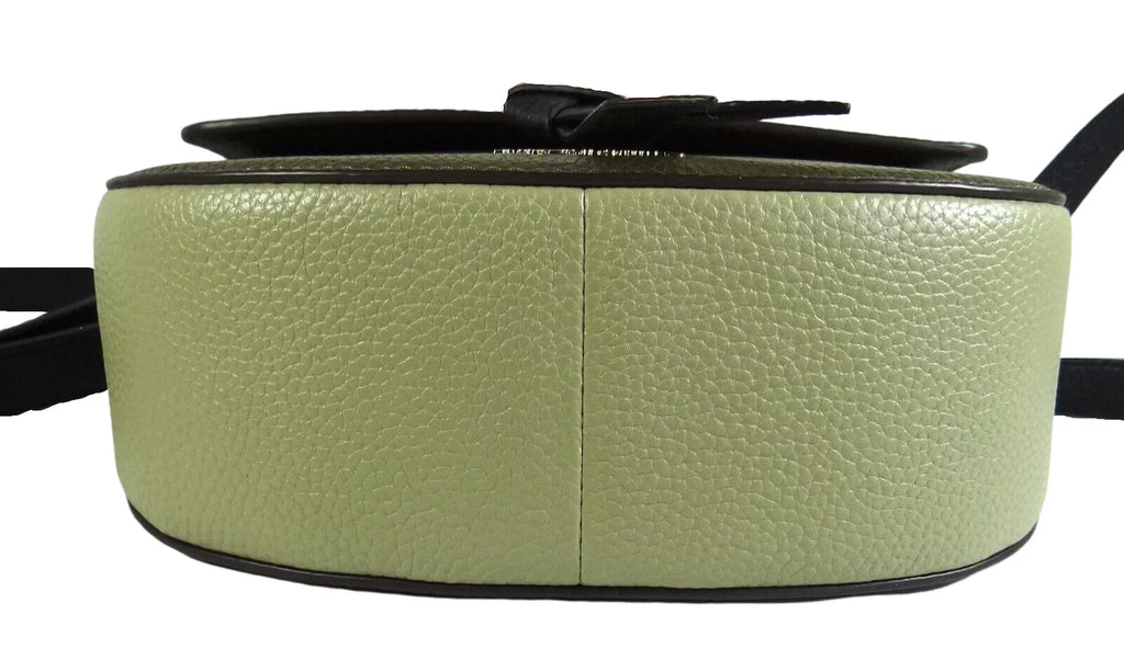 Kate Sizepade Women's Knott Sizeaddle Pebbled Leather Medium crossbody Bag