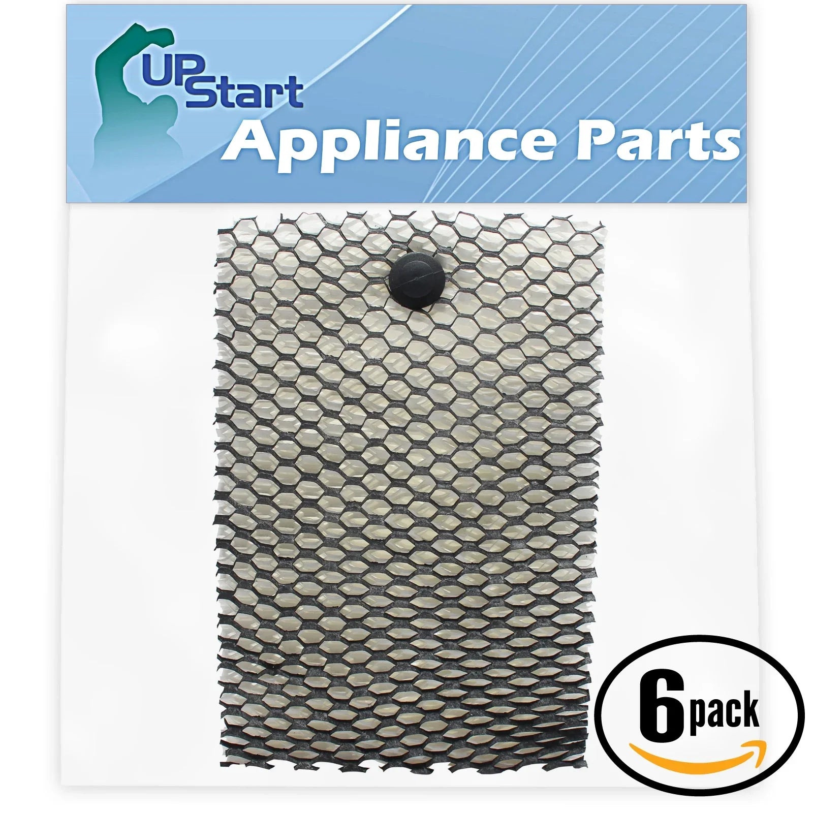 6-Pack Replacement Bionaire BCM7204 Humidifier Filter - Compatible Bionaire BWF100, HWF100 Humidifier Filter