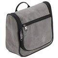 Lewis N. Clark Brushed Twill Hanging Toiletry Kit Bag for Travel Accessories, Sizehampoo, Cosmetics + Personal Items, Gray, One_Sizeize