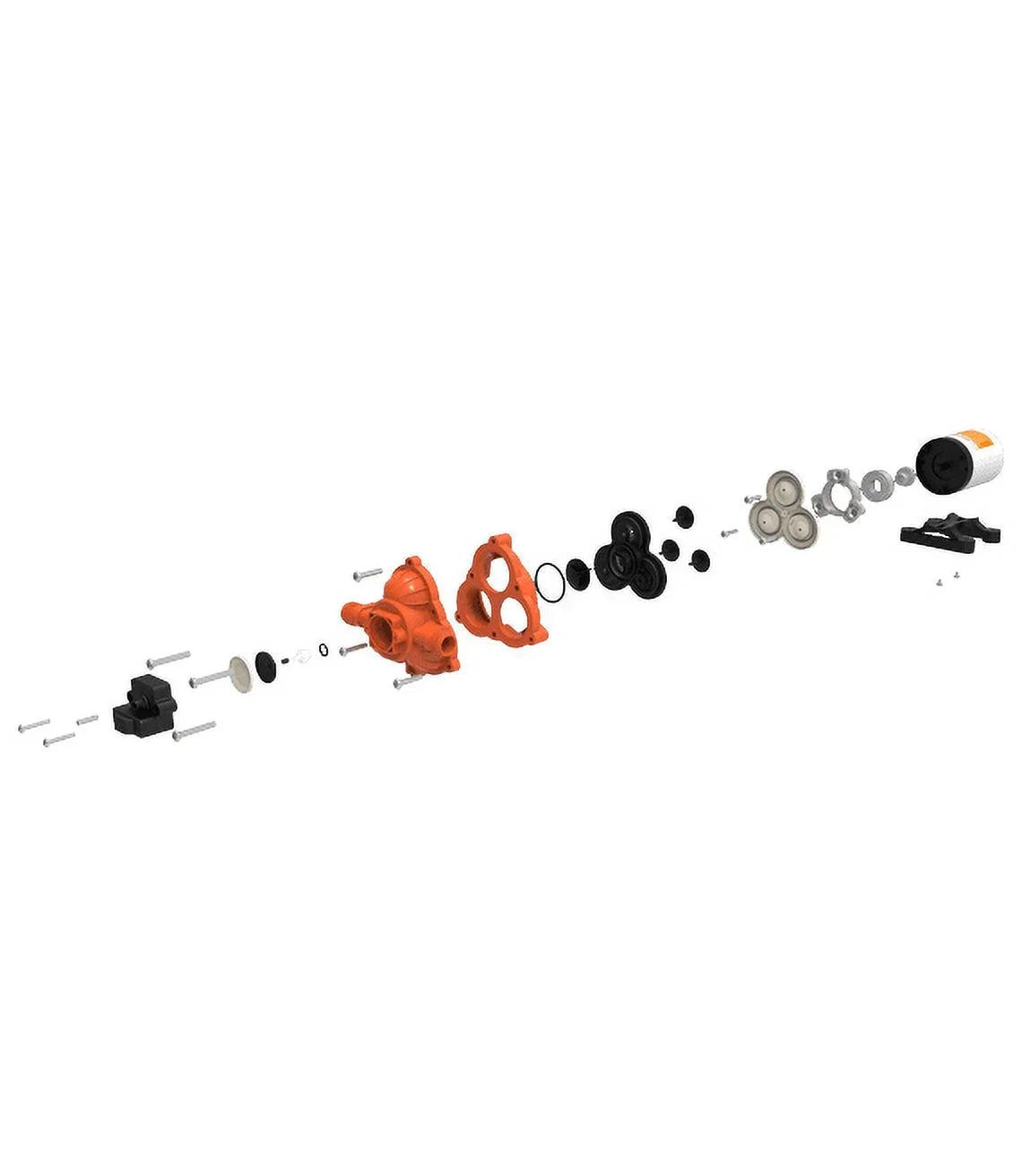 SizeEAFLO New 3.3 Gpm Automatic Water Pump Rv Boat 110v Ac 45psi