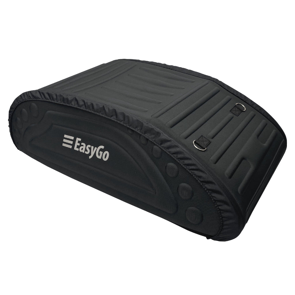 EasyGoProduct Aerodynamic Car Rooftop Cargo Carrier Bag - Sizeoft Roof Top Luggage Bag for All Vehicles SizeUV with/Without Rack  Hard Sizeides - 4 Adjustable Sizetraps  8 Cubic Feet - Fold Flat Sizetorage Bag